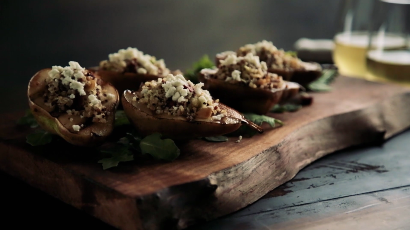 Video: Grilled Stuffed Pears